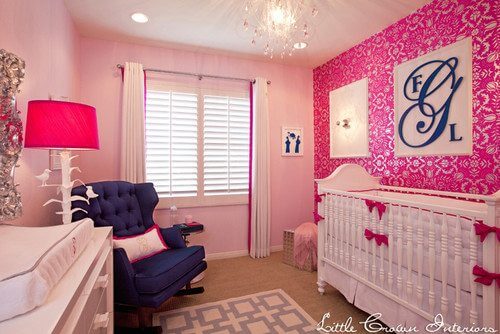 Color Trends Decorating With Navy Blue And Neon Drapery