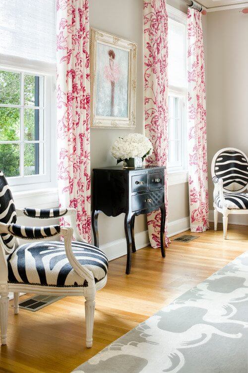Color Trends Hot Pink Drapes Add Personality Drapery Street