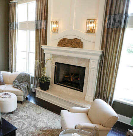 Drapery Street Projects - Two Story Window Treatments