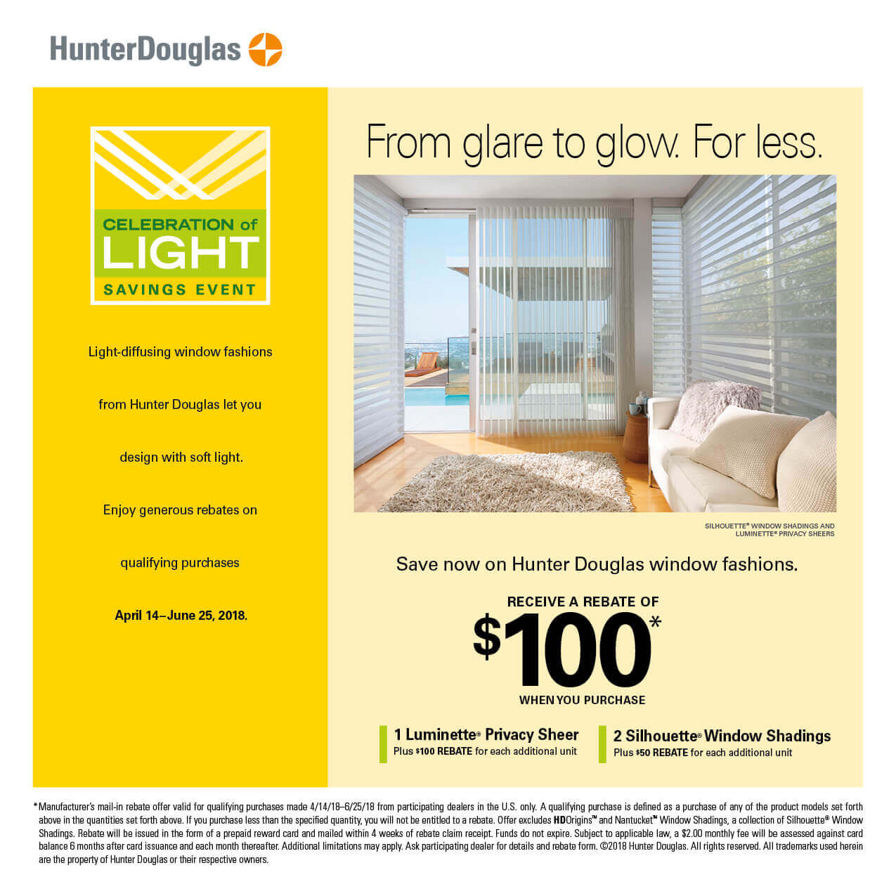 Hunter Douglas Celebration of Light