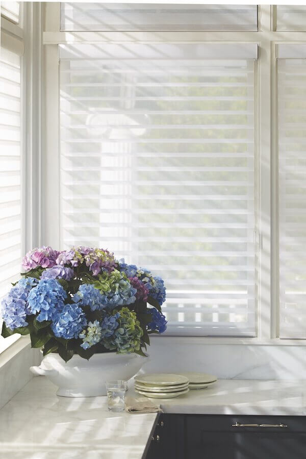 Hunter Douglas Silhouette and Nantucket window shadings