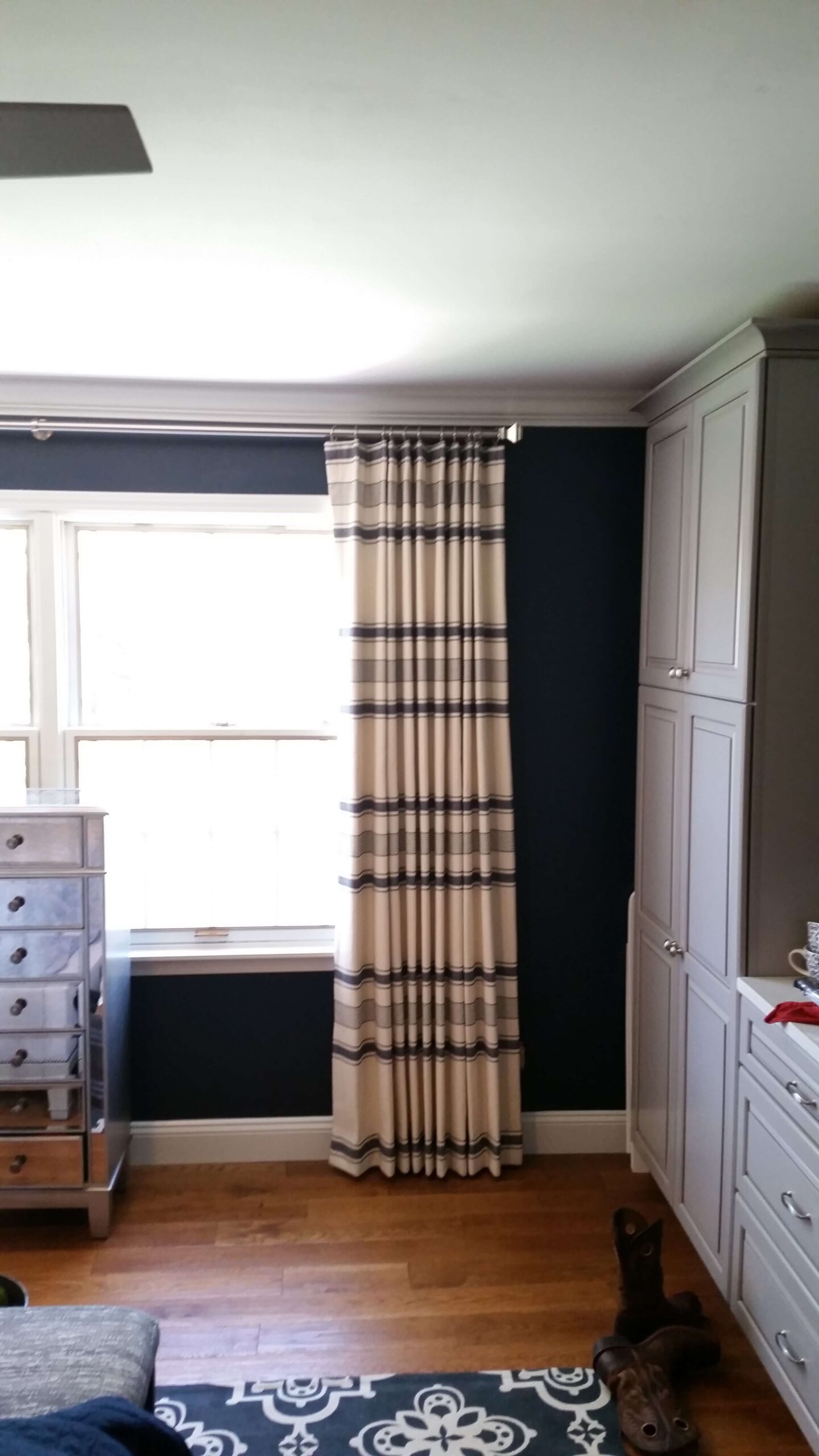 Decorating with Patterned Drapes - Drapery Street
