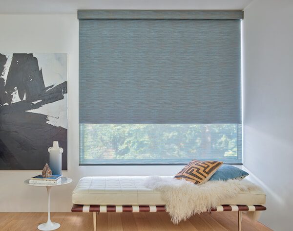 Window Treatment Innovations from Hunter Douglas and Drapery Street: Designer Roller Duolite® Shades