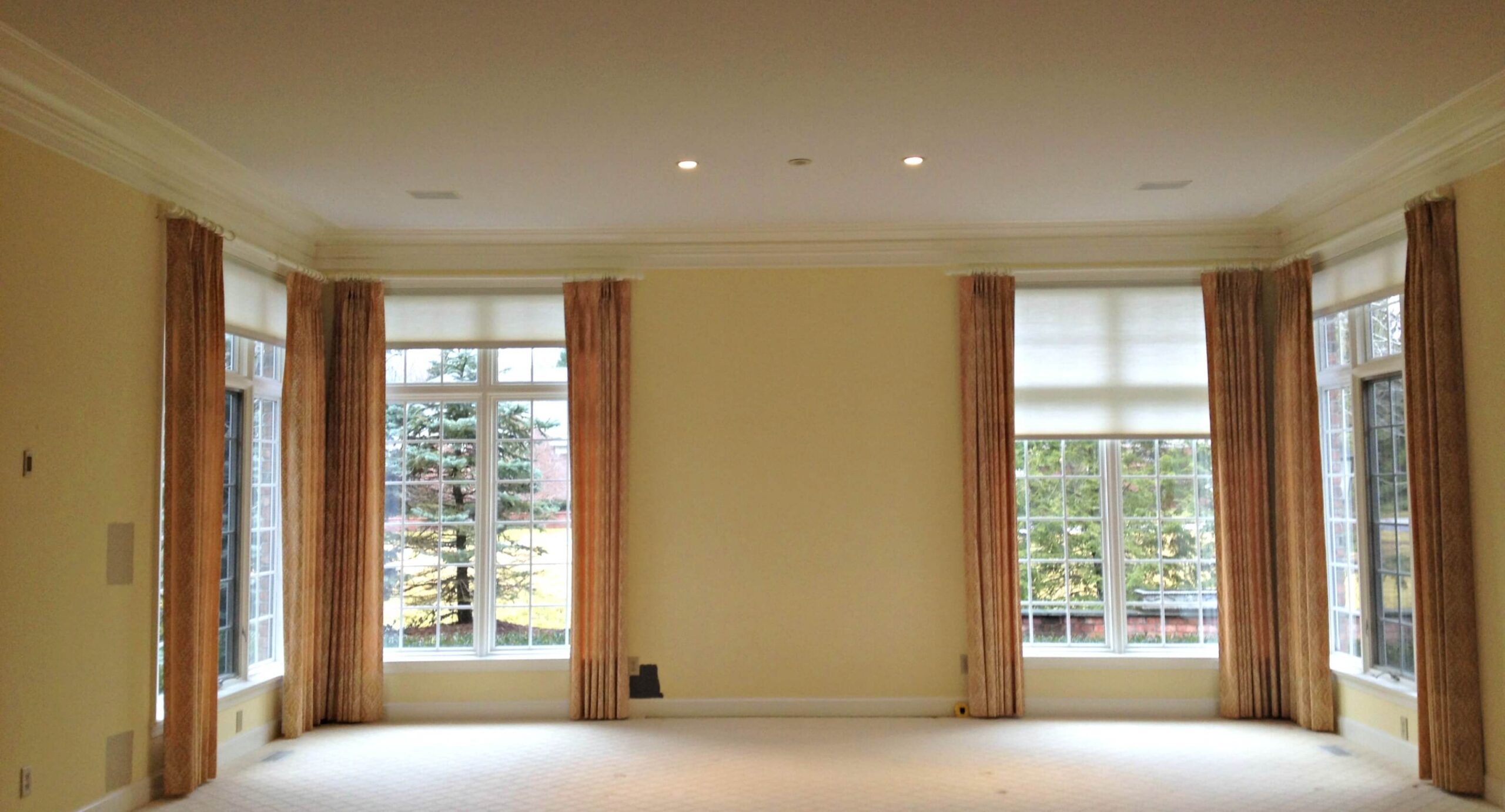 drapes before and after