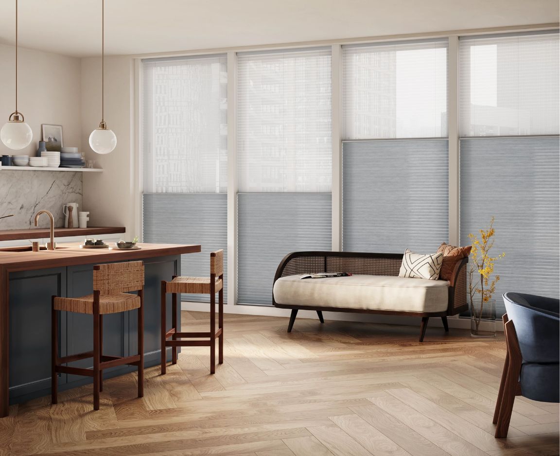 Hunter Douglas cellular shades by Drapery Street