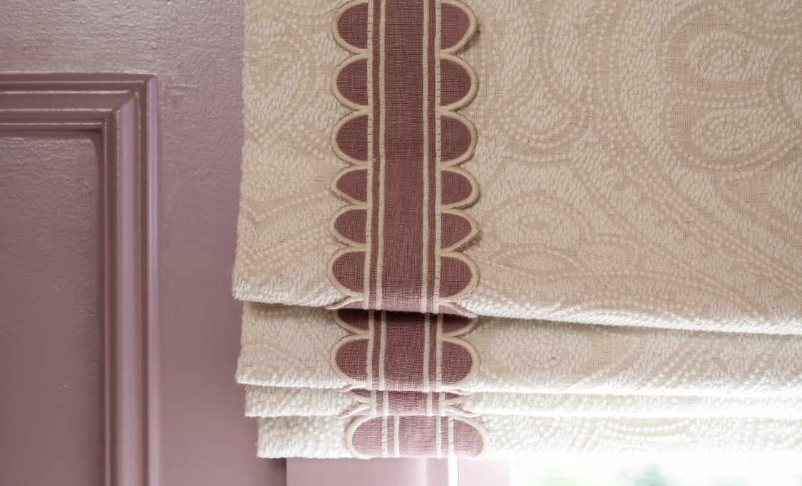 custom roman shades