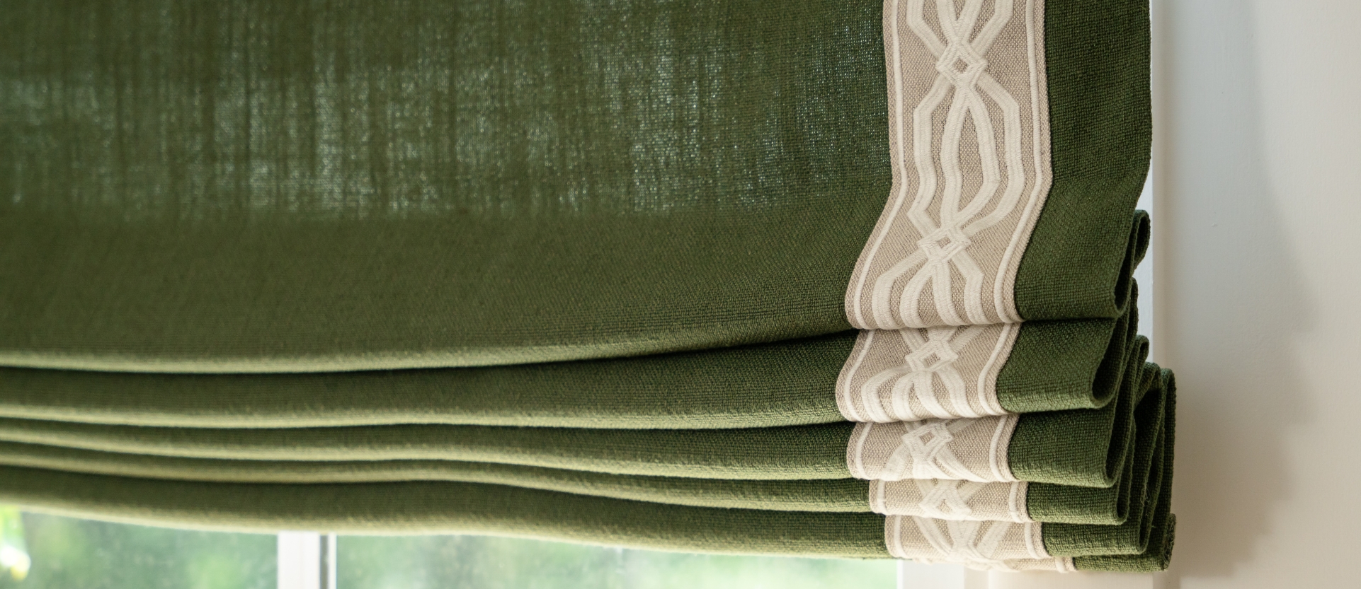 custom roman shades