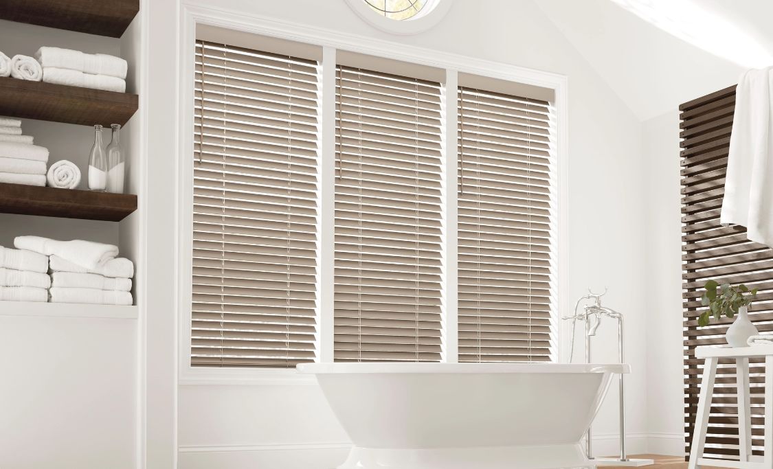 Hunter Douglas Faux Wood Blinds