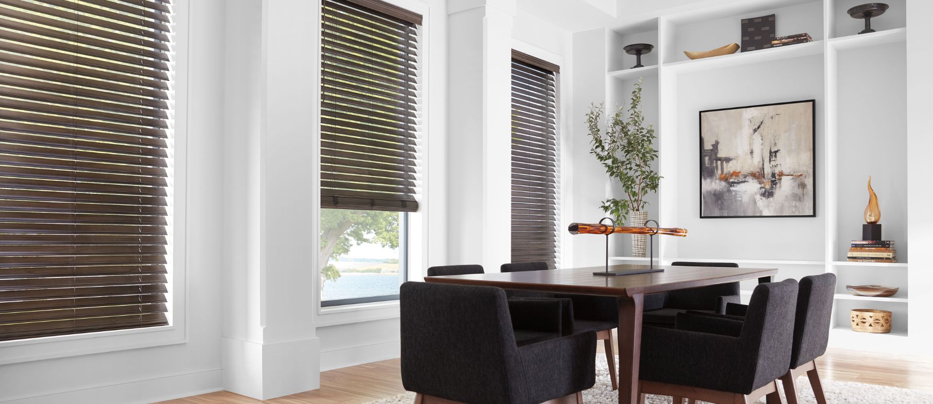 Hunter Douglas Faux Wood Blinds