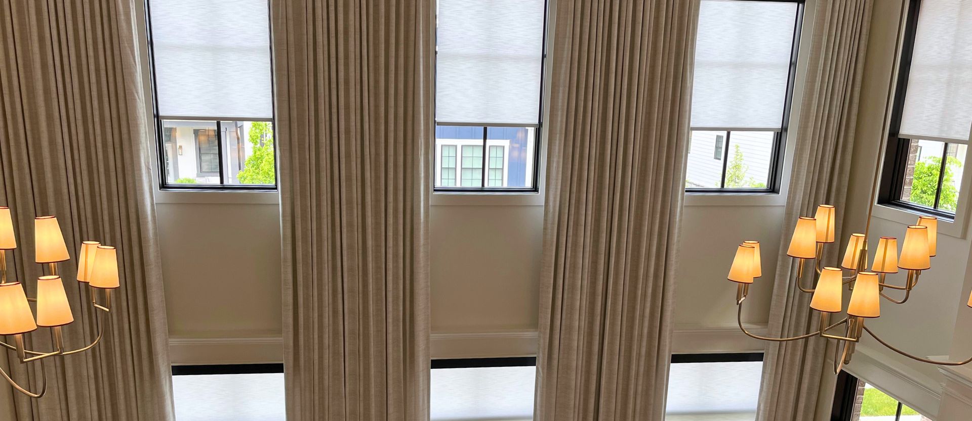 two story drapes