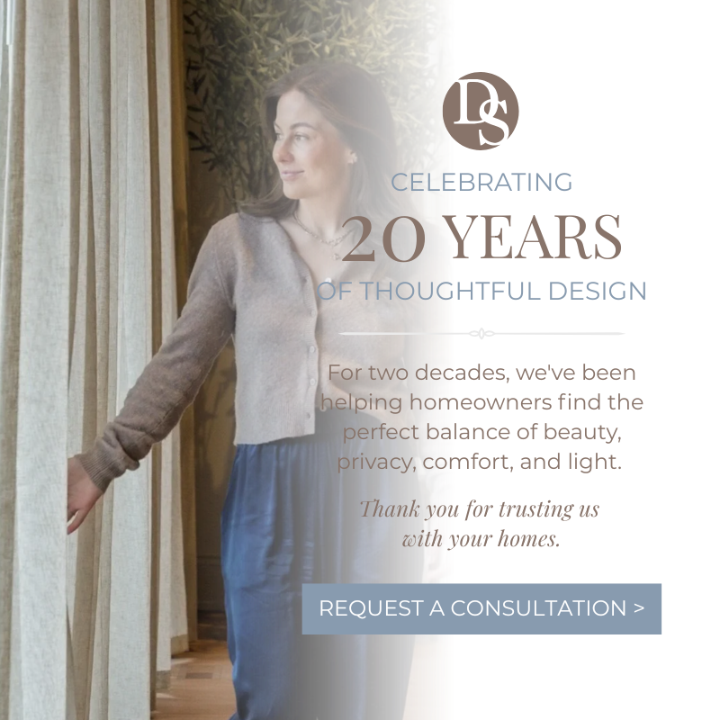 website pop-up 20 year anniversary Drapery Street